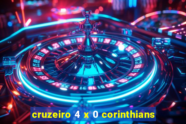 cruzeiro 4 x 0 corinthians